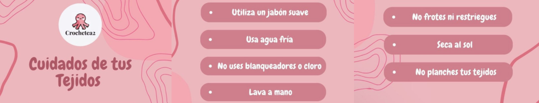 Aquí encontraras la lista de cuidados esenciales para tus tejidos, asegurando de este modo que su color, su tamaño y su estructura se preservará por muchos años Aquí encontraras la lista de cuidados esenciales para tus tejidos, asegurando de este modo que su color, su tamaño y su estructura se preservará por muchos años